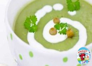 Potage a la salade verte